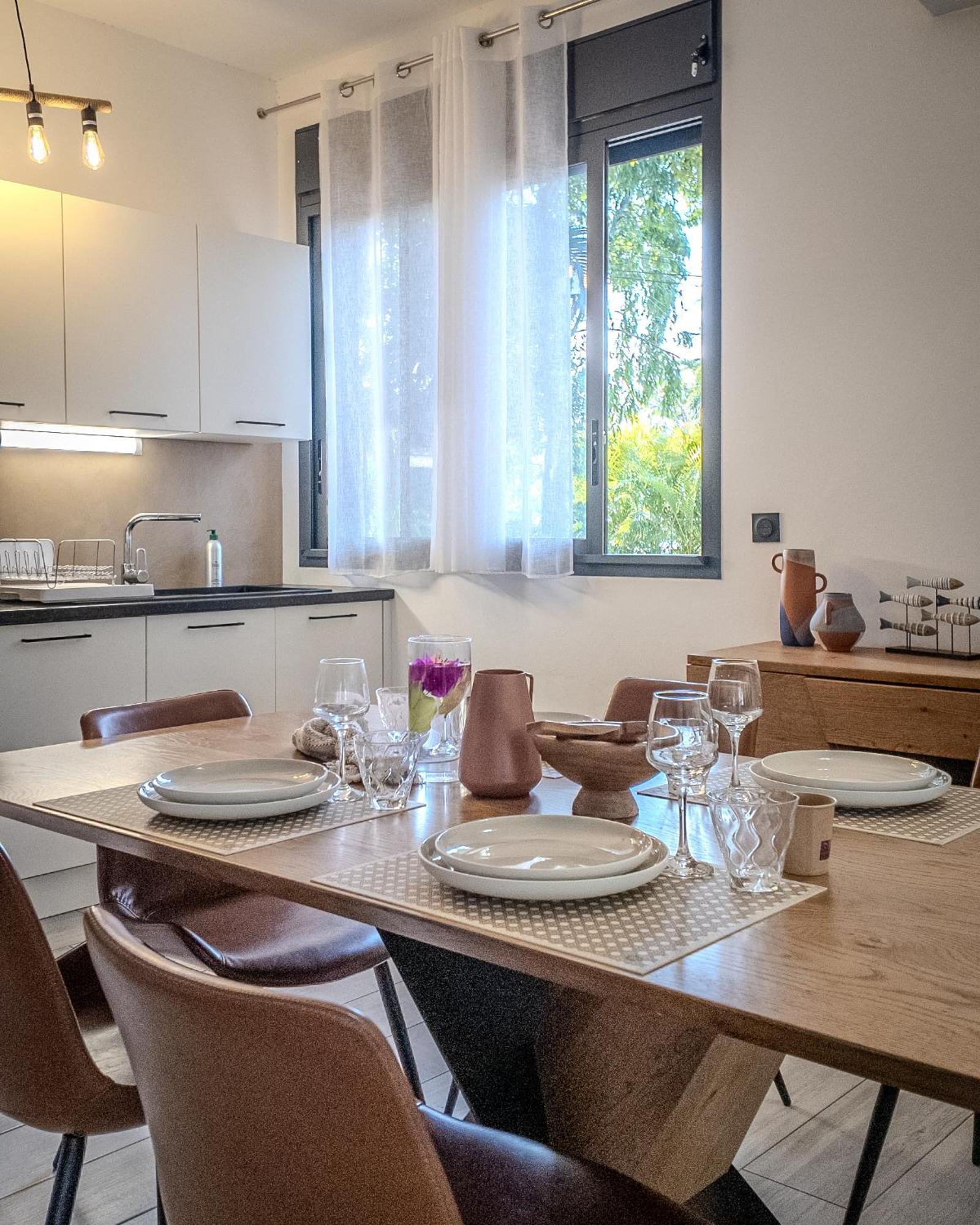 Apartmán Les 3 Sables, Capucin Étang-Salé les Bains Exteriér fotografie