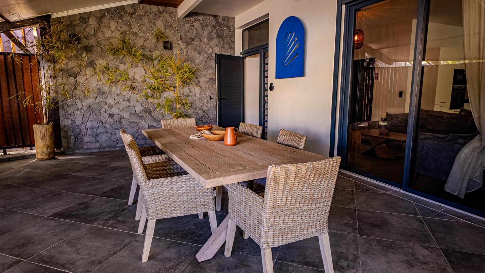 Apartmán Les 3 Sables, Capucin Étang-Salé les Bains Exteriér fotografie